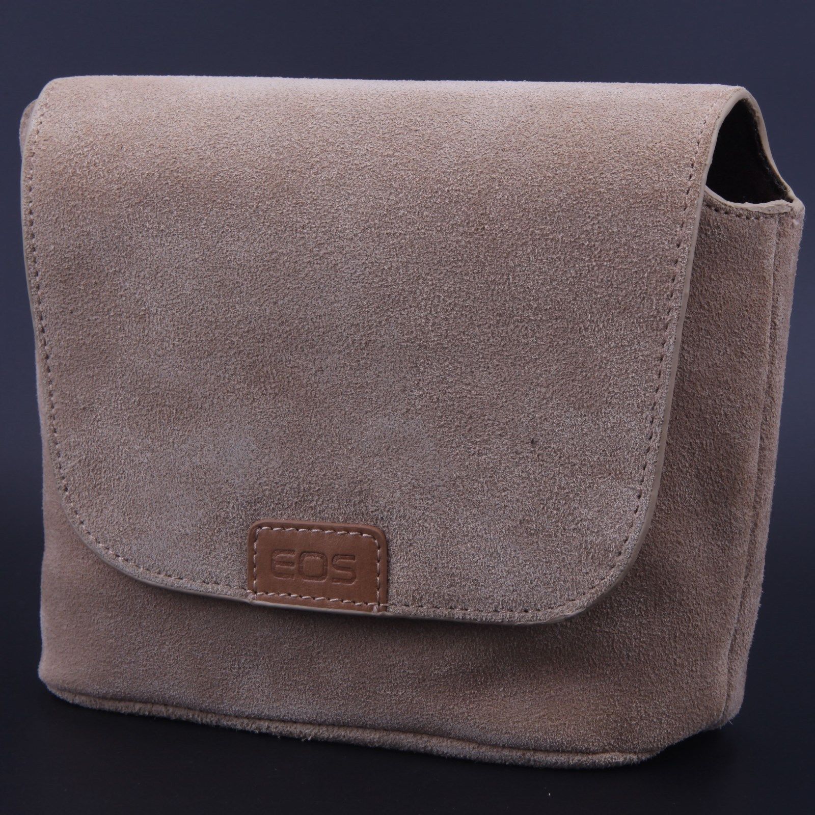 Original Canon EOS DSLR SLR Real LEATHER BODY CASE POUCH COVER BAGs สำหรับ รุ่น 5D2 5D3 BC27286 รูปที่ 3
