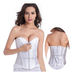 รูปย่อ Corset คอร์เซ็ท สำหรับ ชุดเจ้าสาว ซิปหน้า - สีขาว รูปที่1