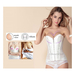 รูปย่อ Corset คอร์เซ็ท สำหรับ ชุดเจ้าสาว ซิปหน้า - สีขาว รูปที่3