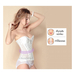 รูปย่อ Corset คอร์เซ็ท สำหรับ ชุดเจ้าสาว ซิปหน้า - สีขาว รูปที่4