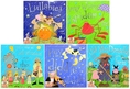(Age Newborn - 4) สุดคุ้ม! หนังสือโคลงกลอนสำหรับเด็ก 5 เล่ม Nursery Rhyme Collection Set A