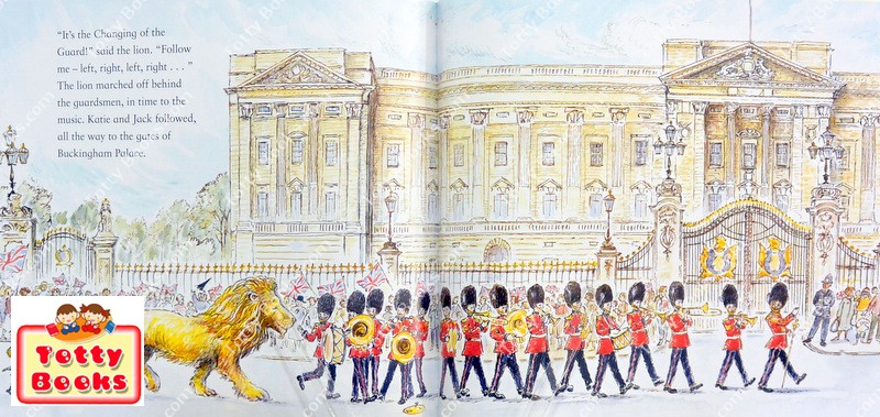 (Age 4 - 12) นิทานอ่านเล่น Katie in London (James Mayhew, Paperback) รูปที่ 3