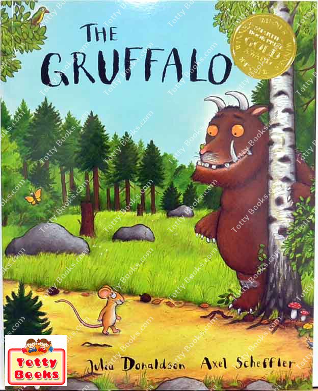 (Bestselling Children Book, Age 3 -10) นิทานโคลงกลอน อ่านเล่น/ก่อนนอน ปกอ่อน Gruffalo (Julia Donaldson, Paperback) รูปที่ 1