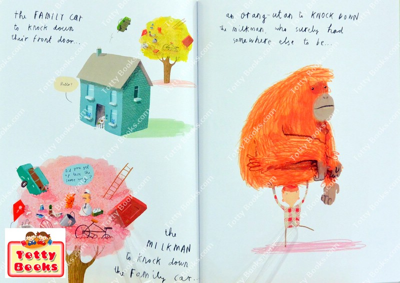 (New York Times Bestseller Author, Age 3 - 8) นิทานอ่านเล่น/ก่อนนอน ปกอ่อน Stuck (Oliver Jeffers, Paperback) รูปที่ 2