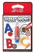 (Age 2-5) หนังสือระบายสีมหัศจรรย์ ไม่เลอะเทอะ ระบายใหม่ซ้ำได้ ตัวอักษร Water Wow Reusable Paint Book (Alphabet)