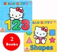 สุดคุ้ม! ชุดหนังสือบอร์ดบุ๊ก เสริมคำศัพท รูปทรง ตัวเลข เฮลโล่คิตตี้ Hello Kitty Board Book Set