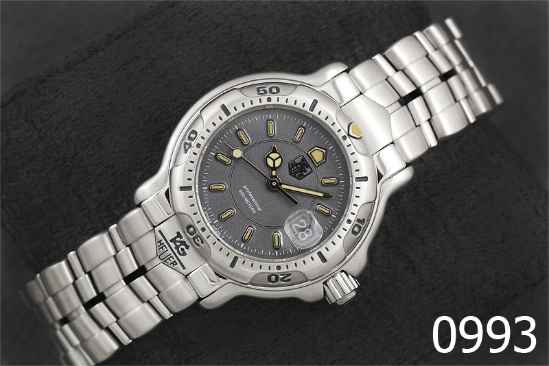 ขายนาฬิกาของแท้ TAG HEUER S6000 หน้า 2 ชั้น งานละเอียดสวย Classic Lady Size มีวันที่ สายฟิต สภาพดีมาก 95% Up รูปที่ 1
