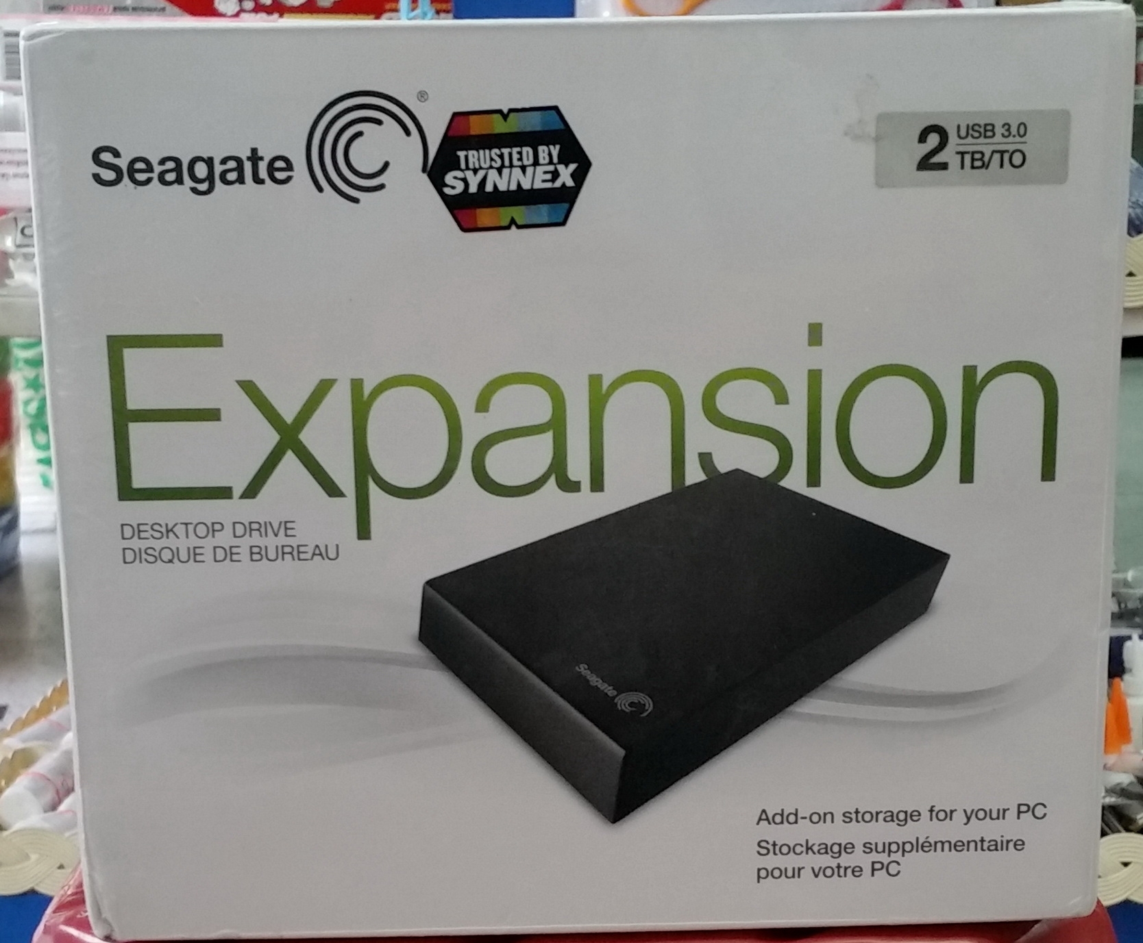 ขาย Harddisk Seagate Expansion 2TB ของใหม่ มีประกัน3ปี รูปที่ 1