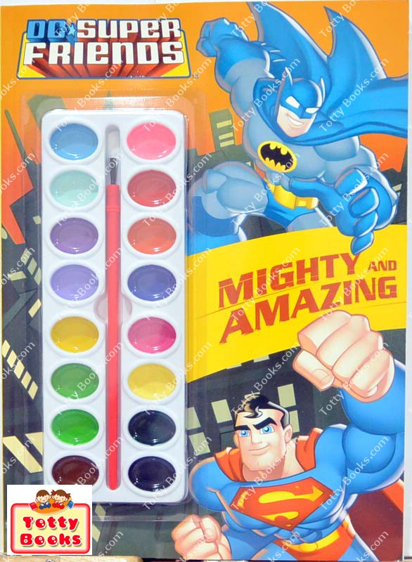 สมุดระบายสี ใช้ง่ายไม่เลอะเทอะ! Mess-Free Paint with Water (DC Super Friends Pirate Ultimate Paint Book) รูปที่ 1
