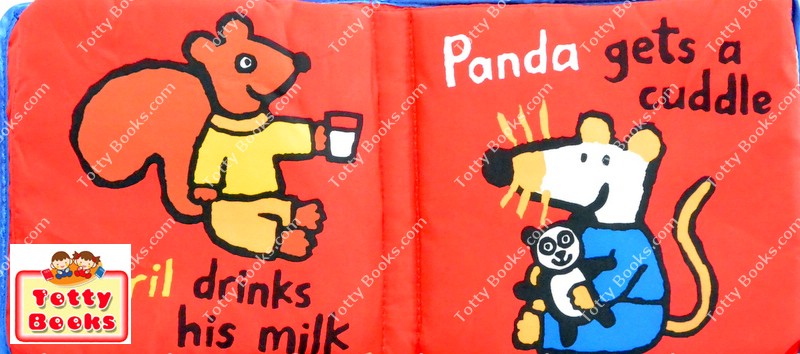 (Age Newborn - 3) หนังสือผ้า สีสันน่ารักสดใส Maisy Cloth Book รูปที่ 4