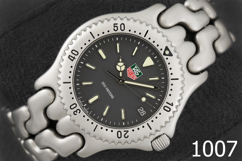 นาฬิกาของแท้ครับ TAG ก้างปลา KING SIZE 38mm สภาพสวย 90% Up คัดงานสวยเท่านั้นครับ 083-9898989 มีหน้าร้าน รูปที่ 1