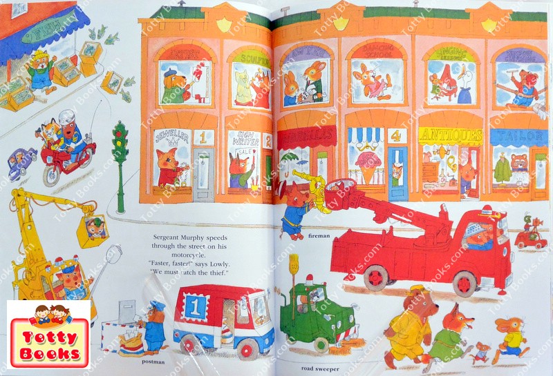 (Age 3 - 7) นิทานอ่านเล่น เสริมคำศัพท์ อาชีพต่างๆ Busiest People Ever (Richard Scarry, Paperback) รูปที่ 2