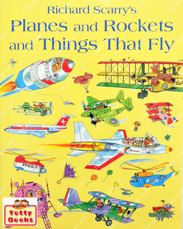 (Age 3 - 7) นิทานอ่านเล่น เสริมคำศัพท์ เครื่องบิน จรวด และเครื่องร่อนต่างๆ Planes and Rockets and Things That Fly (Richa รูปที่ 1
