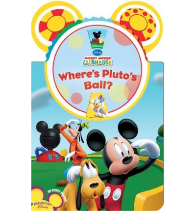 นิทานบอร์ดบุ๊ก กระดาษหนา มิกกี้เม้าส์ หมุนภาพได้ Where's Pluto's Ball? (Board Book) รูปที่ 1