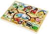 รูปย่อ (Age 2 - 4) ของเล่นเสริมทักษะ พัฒนาการประสานงานตาและมือ Wooden สัตว์ Maze Puzzle Farm (Melissa &amp; Doug) รูปที่2
