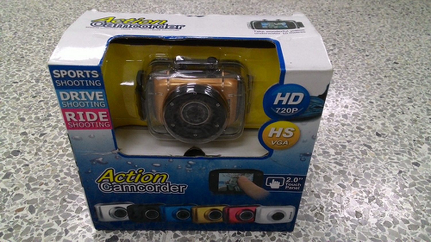 กล้อง action camcorder 720P รูปที่ 1
