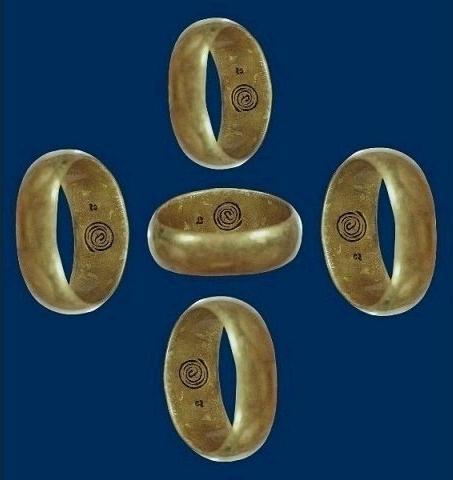 แหวนปลอกมีดหลวงปู่ดู่ วัดสะแก ปี2532 เนื้อทองเหลือง ตอกโค๊ดจมค่ะ รูปที่ 1