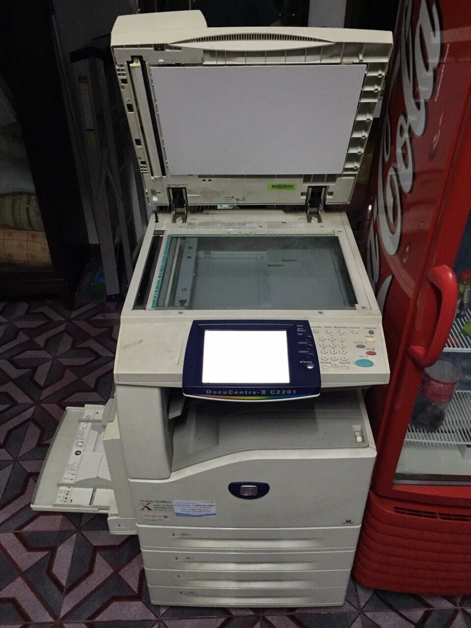 ขออนุญาตส่งต่อ... เครื่องถ่ายเอกสาร Multifunction สี FUJI Xerox รุ่น DocuCentre-III C2201 รูปที่ 2