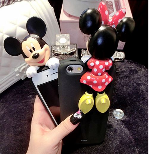 เคสซิลิโคนยางไอโฟน 6/6s ลายมิกกี้เมาส์ รูปที่ 5
