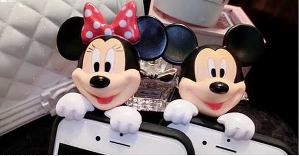 เคสซิลิโคนยางไอโฟน 6/6s ลายมิกกี้เมาส์ รูปที่ 6