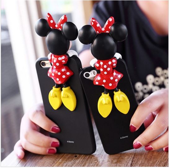 เคสซิลิโคนยางไอโฟน 6/6s ลายมิกกี้เมาส์ รูปที่ 1