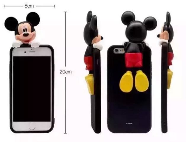 เคสซิลิโคนยางไอโฟน 6/6s ลายมิกกี้เมาส์ รูปที่ 3