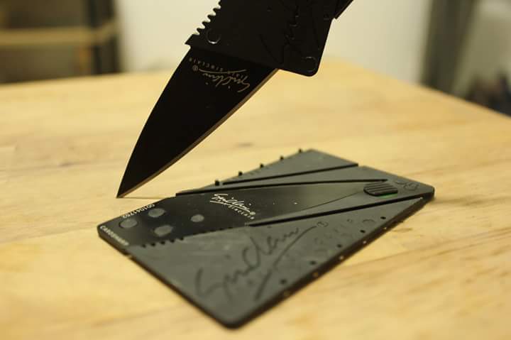 Cardsharp มีดการ์ดพับขนาดเท่าบัตรเครดิต สามารถใช้งานได้จริง คม พกพาสะดวก รูปที่ 1