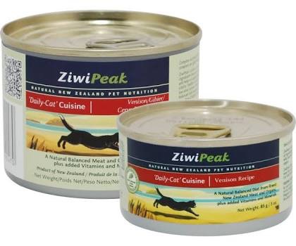 อาหารเปียกแมวเกรดซุปเปอร์พรีเมี่ยม ZiwiPeak Daily-Cat Cuisine Venison Canned Cat Food 85g จากนิวซีแลนด์ รูปที่ 1