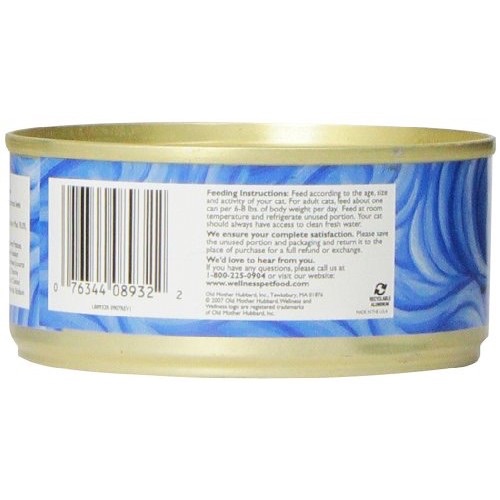 อาหารเปียกแมวระดับพรีเมี่ยม Wellness Complete Health Chicken & Herring Formula Canned Cat Food 85g รูปที่ 2