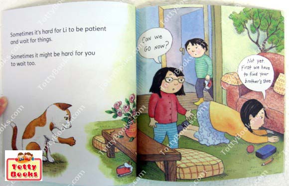 (Age 3 - 8) หนังสือเด็กพัฒนา EQ/MQ รู้จักอดทนรอคอย Being Patient (Let's Talk About, Joy Berry) รูปที่ 2