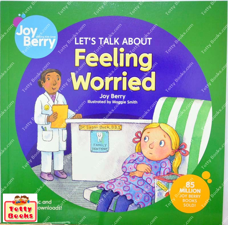 (Age 3 - 8) หนังสือเด็กพัฒนา EQ/MQ ขจัดความกังวล Feeling Worried (Let's Talk About, Joy Berry) รูปที่ 1