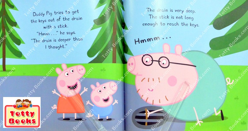 (Age 1 - 7) หนังสือนิทาน ปกอ่อน Daddy Pig's Lost Keys (Peppa Pig, Paperback) รูปที่ 2