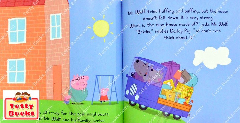(Age 1 - 7) หนังสือนิทาน ปกอ่อน Peppa's New Neighbours (Peppa Pig, Paperback) รูปที่ 3