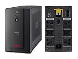 APC Back-UPS 1400VA / 700Watts with AVR, BX1400U-MS Universal Outlets , Interface Port USB, รูปที่ 1