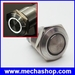 รูปย่อ สวิทซ์กดติดปล่อยดับ สวิทช์16มม พร้อมไฟLED สีขาว 12V 16mm Angel Eye Metal illuminated LED Push Button Switch Car Dash รูปที่1
