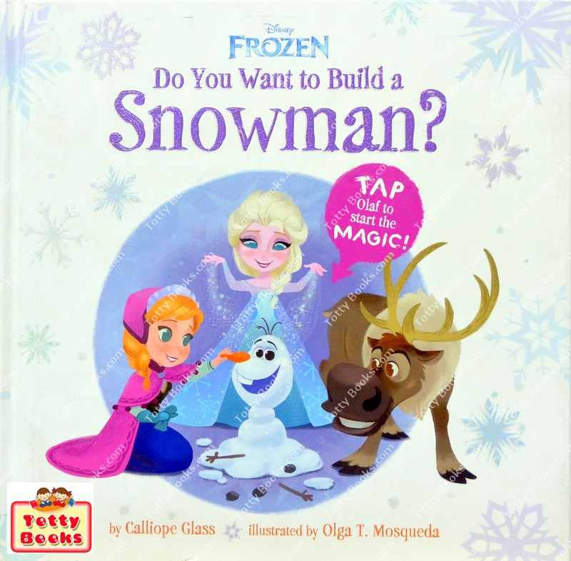ดีมากๆ!! (Age 1.5 - 5) นิทานอ่านเล่น/ก่อนนอน มีลูกเล่นให้น้องมีส่วนร่วม Do You Want to Build a Snowman (Frozen, Magic Ta รูปที่ 1