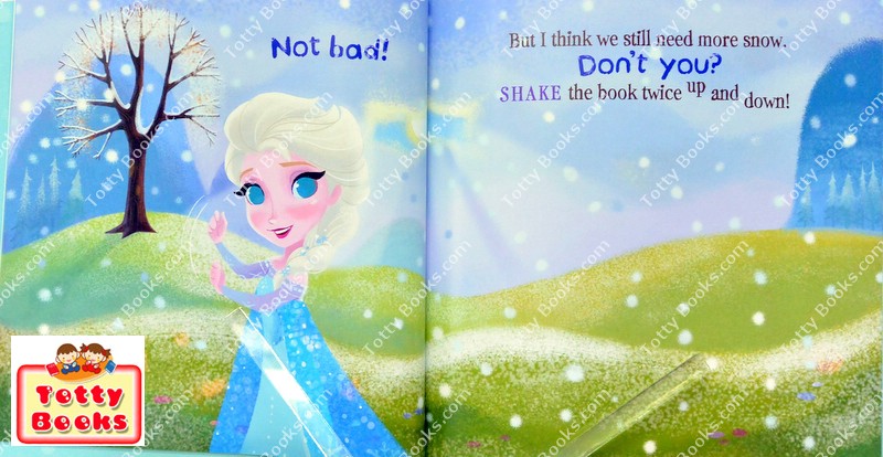 ดีมากๆ!! (Age 1.5 - 5) นิทานอ่านเล่น/ก่อนนอน มีลูกเล่นให้น้องมีส่วนร่วม Do You Want to Build a Snowman (Frozen, Magic Ta รูปที่ 2