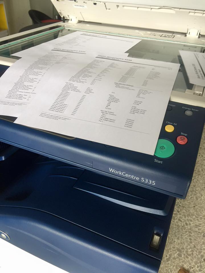 เครื่องถ่ายเอกสาร ขาวดำ ฟูจิ ซีร็อกซ์ Fuji Xerox WorkCentre 5335 รูปที่ 2