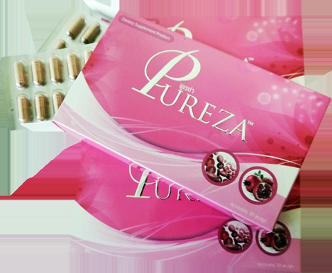 Pureza พูเรซ่า ผลิตภัณฑ์อาหารเสริมจากธรรมชาติ เพื่อความงามของผู้หญิง รูปที่ 1