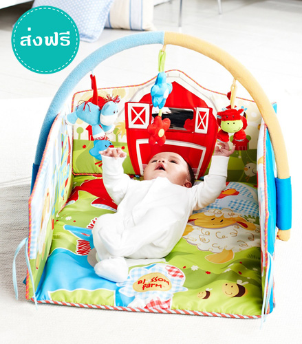 เพลยิม ELC - Blossom Farm 2 in 1 Baby Gym Playmat รูปที่ 1