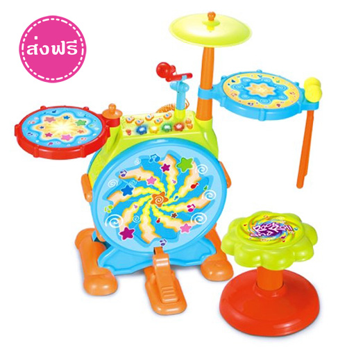 กลองชุด Huile Toys – Melodious Jazz Drum รูปที่ 1