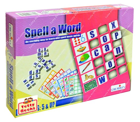 (Age 4 - 8 ) ชุดฝึกสะกดคำ Spell a Word (Teaching & Learning Resources) รูปที่ 1