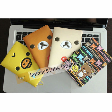 ปกพาสปอร์ต ที่ใส่พาสปอร์ต ลายรีรัคคุมะ (Rilakkuma Passport Cover Case) รูปที่ 2