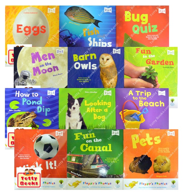 (Age 3 - 6) ชุดฝึกอ่านโฟนิก ความรู้รอบตัว 12 เล่ม Oxford Non-Fiction Phonic Readers (12 books) รูปที่ 1