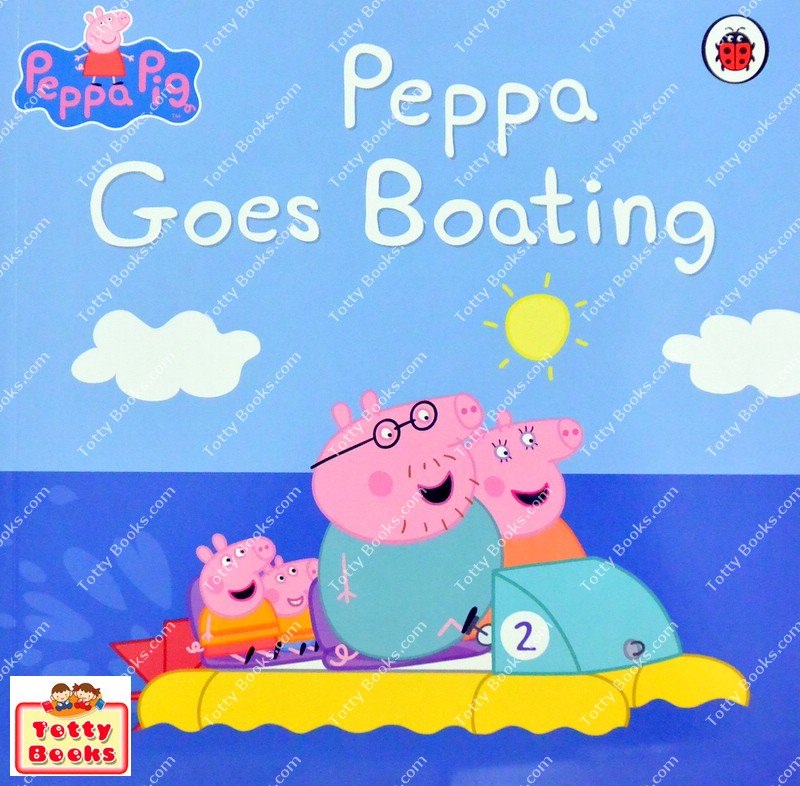 (Age 1 - 7) หนังสือนิทาน ปกอ่อน Peppa Goes Boating (Peppa Pig, Paperback) รูปที่ 1