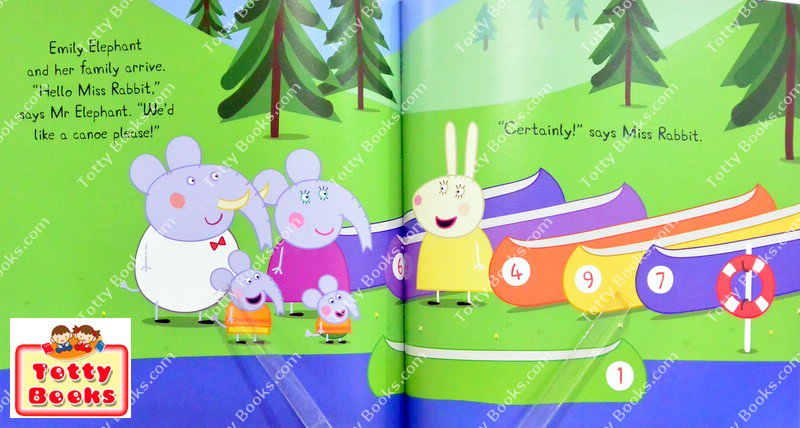 (Age 1 - 7) หนังสือนิทาน ปกอ่อน Peppa Goes Boating (Peppa Pig, Paperback) รูปที่ 2