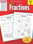 แบบฝึกหัดคณิตศาสตร์ เศษส่วน Fractions (Grade 4, Scholastic)