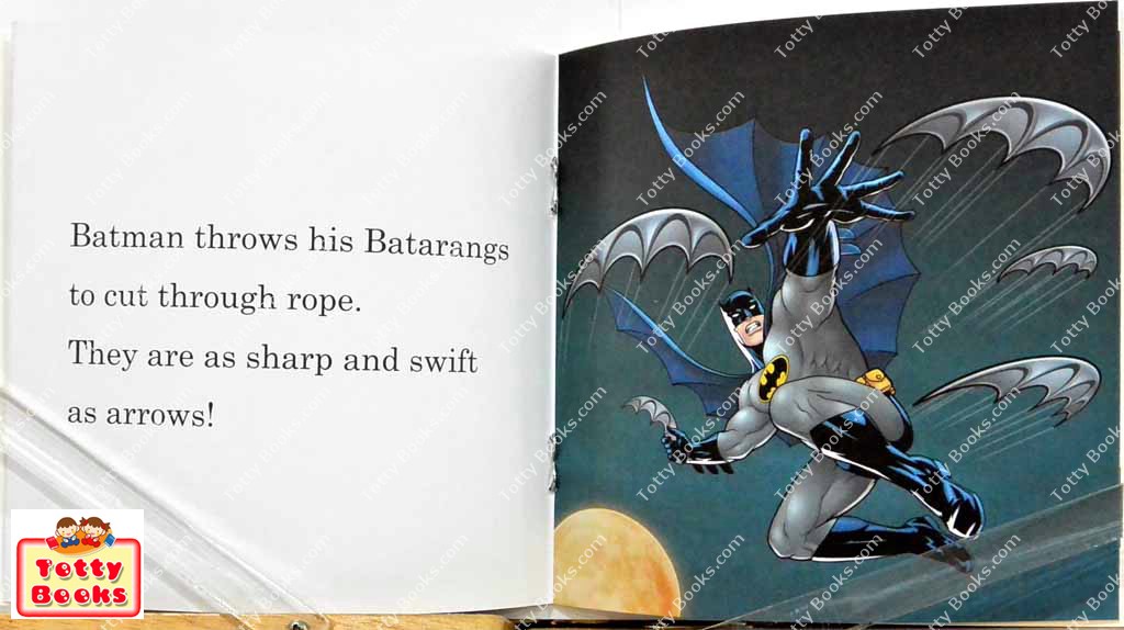 สุดคุ้ม! นิทานฝึกอ่าน 12 เล่ม แบทแมน Batman Phonics Fun (12 books) รูปที่ 5