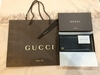 รูปย่อ กระเป๋าสตางค์ Gucci สีดำ แบบซิป ของแท้จ้า รูปที่1