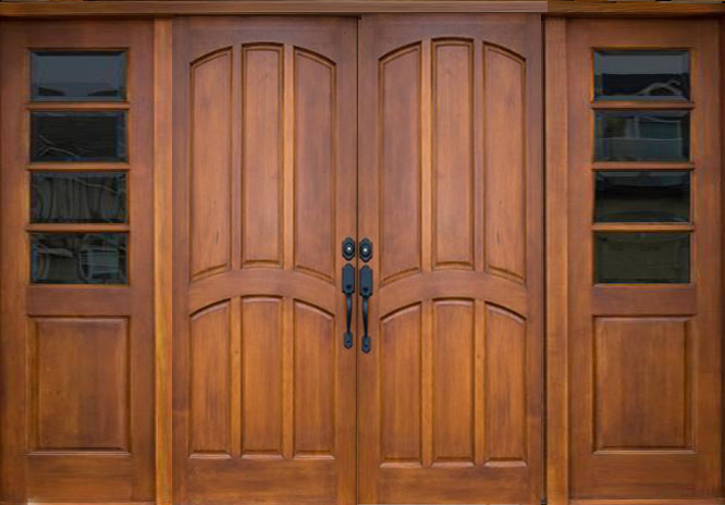 ศูนย์รวมประตูไม้สักและเฟอร์นิเจอร์ไม้สัก ดีไซน์สีสไตล์โมเดิร์น รา รูปที่ 1